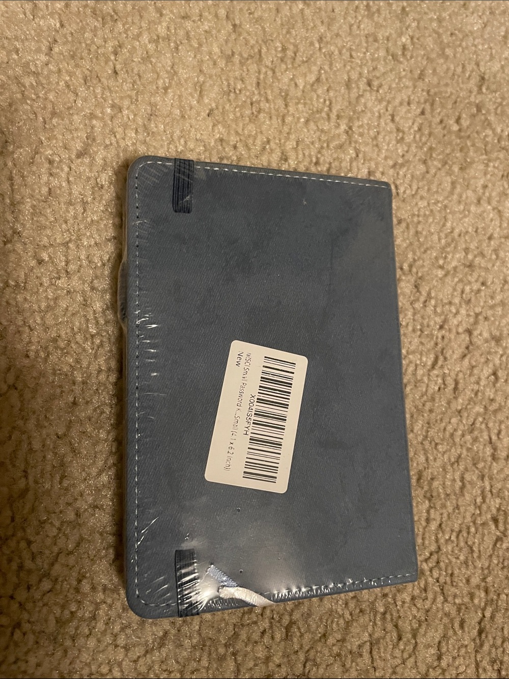 Navy Key Embossed Pocket Notebook - Picture 2 of 4